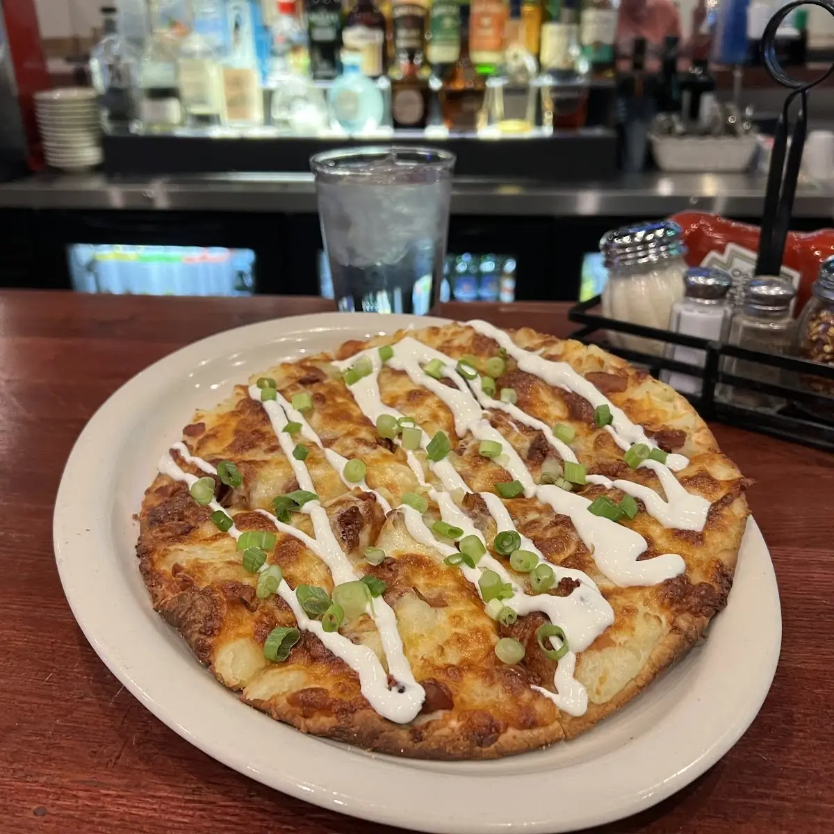 Buffalo Fried Chicken Pizza
