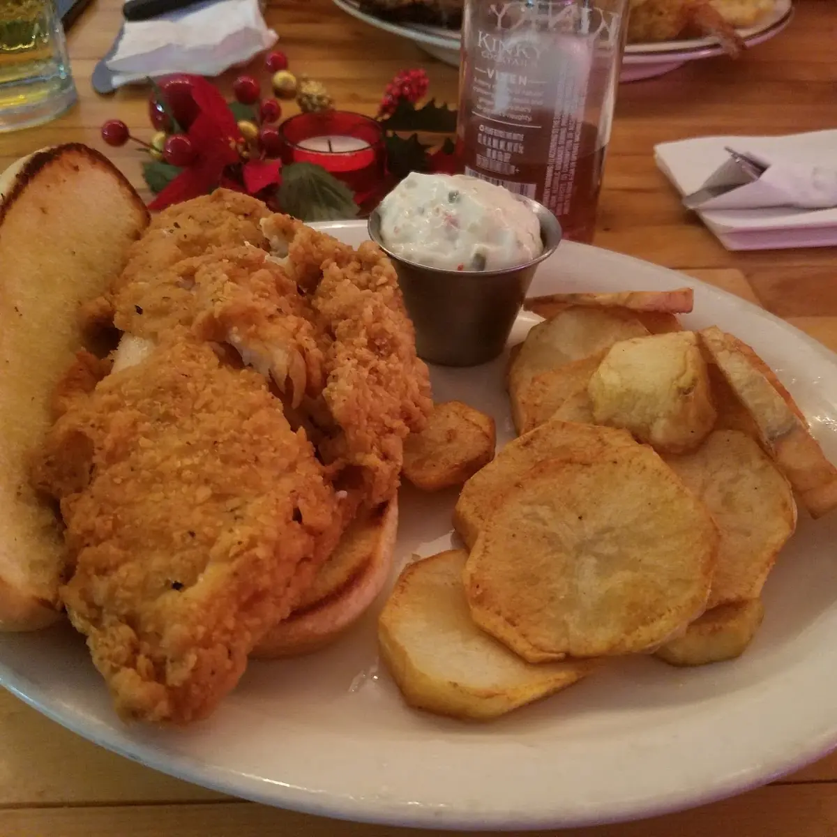 Walleye Sandwich