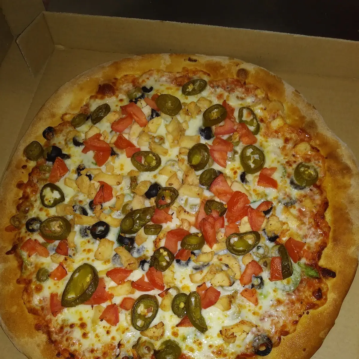 Deluxe Veggie Pizza Bowl