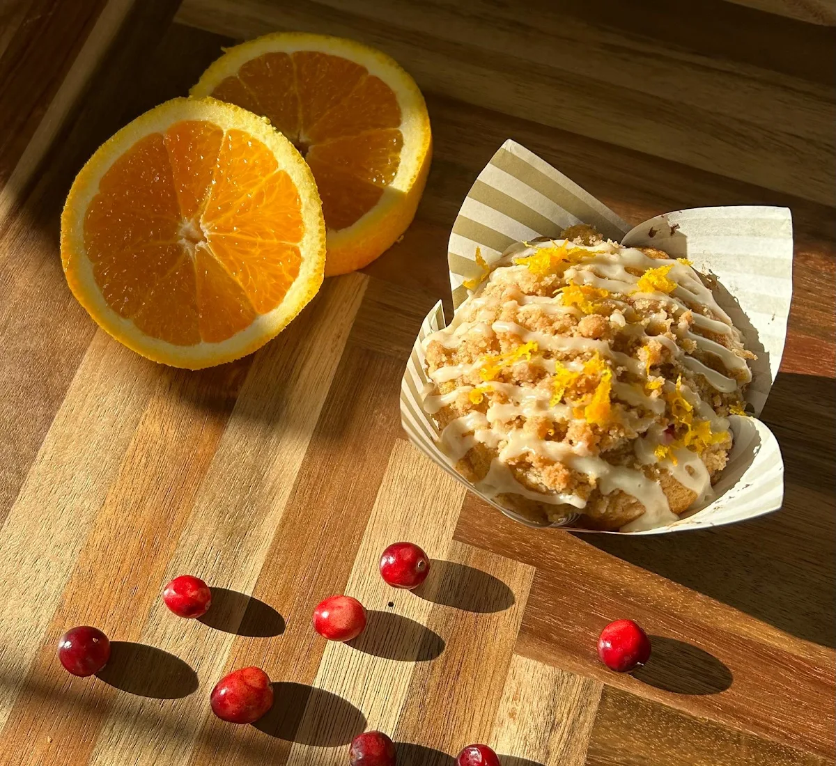 Cranberry Orange Muffin