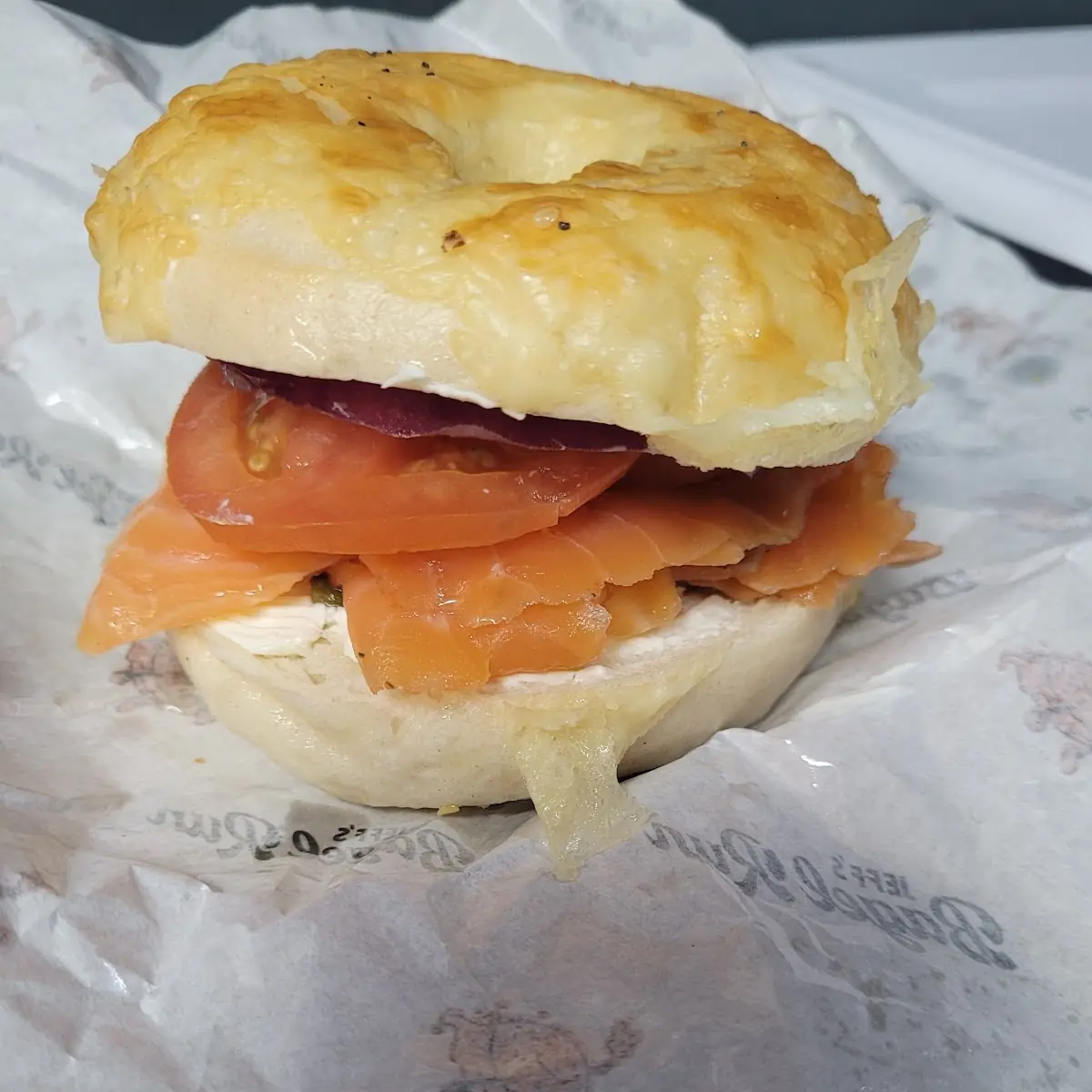Lox Bagel with Cream Cheese