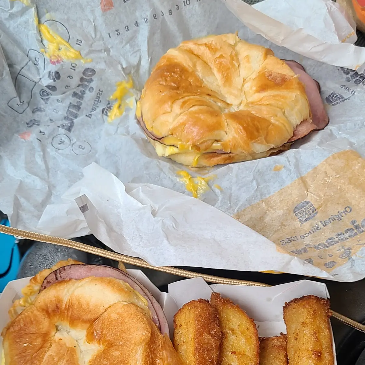 French Toast Sticks Ham Egg and Cheese