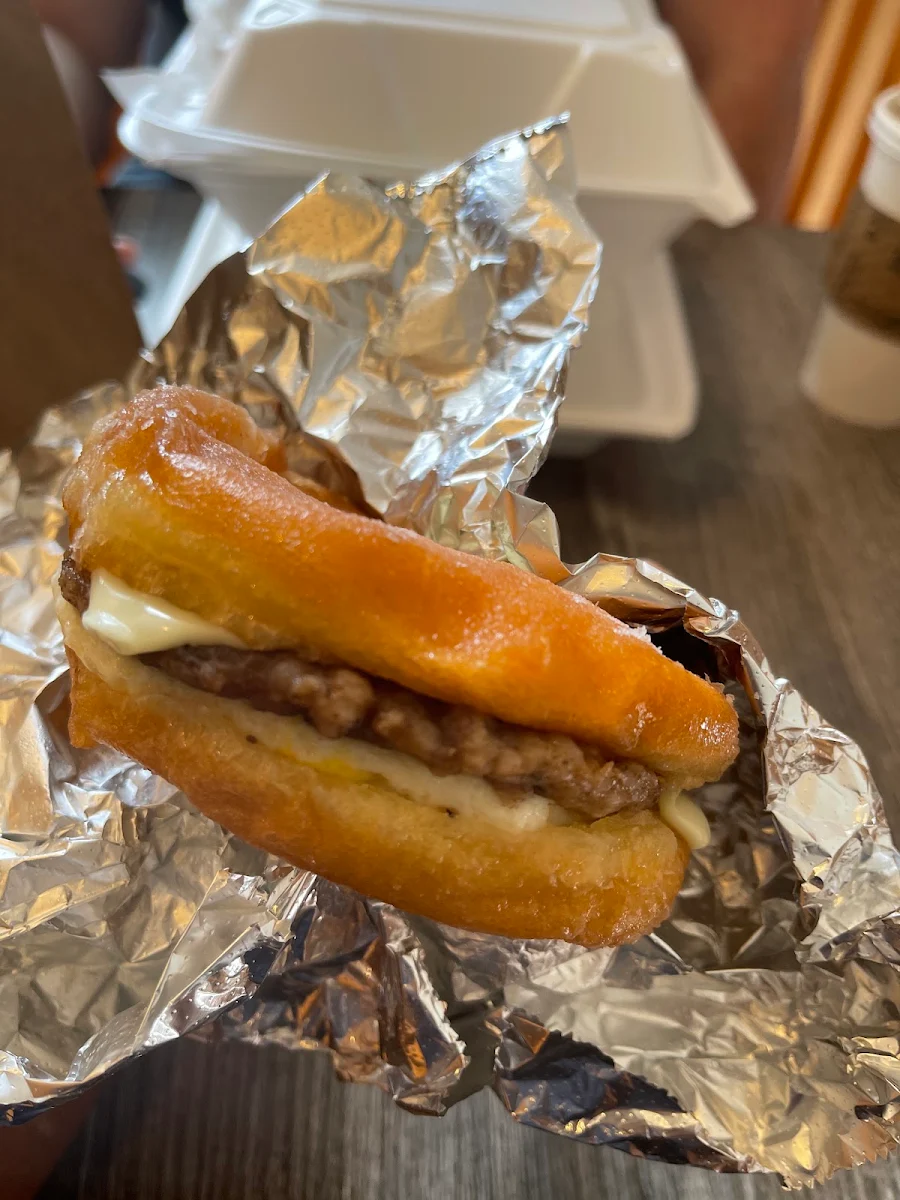 Rhody Slammah with Sausage Egg and Cheese
