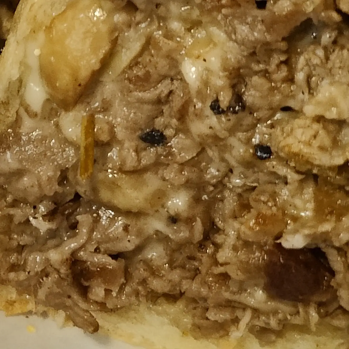 Steak Mushroom and Provolone Cheese