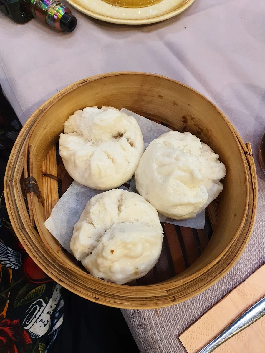 Fluffy BBQ Pork Buns, Nine Dragons
