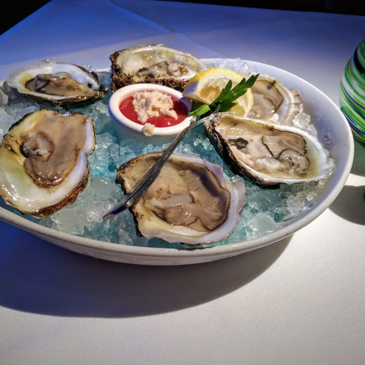 Raw Oysters on the Half Shell