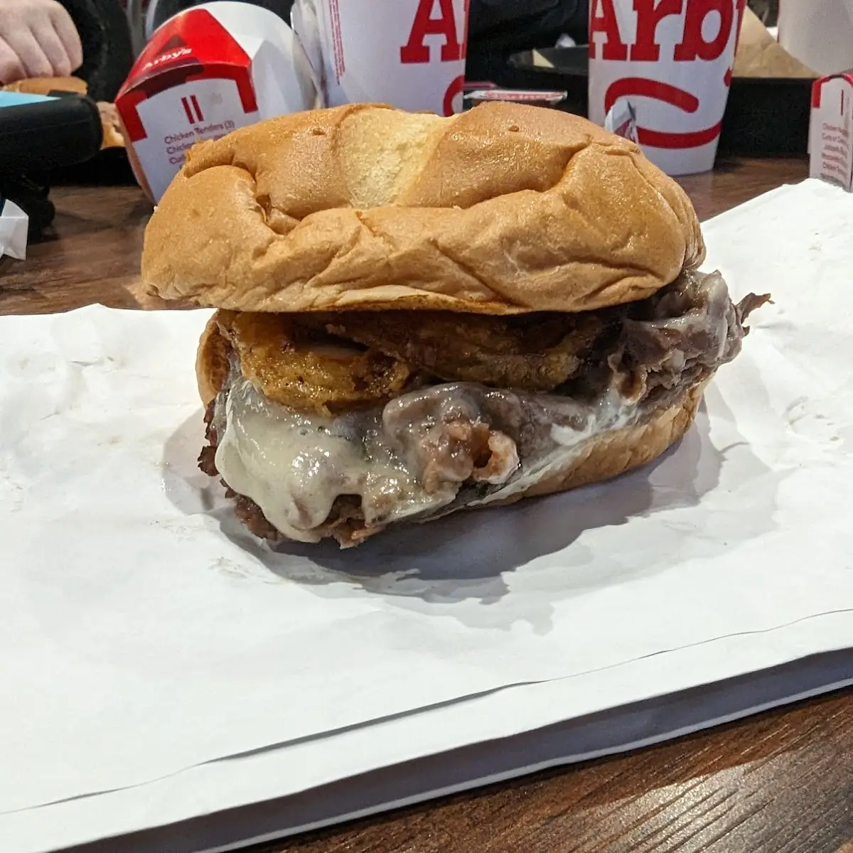 Steakhouse Garlic Ribeye Sandwich