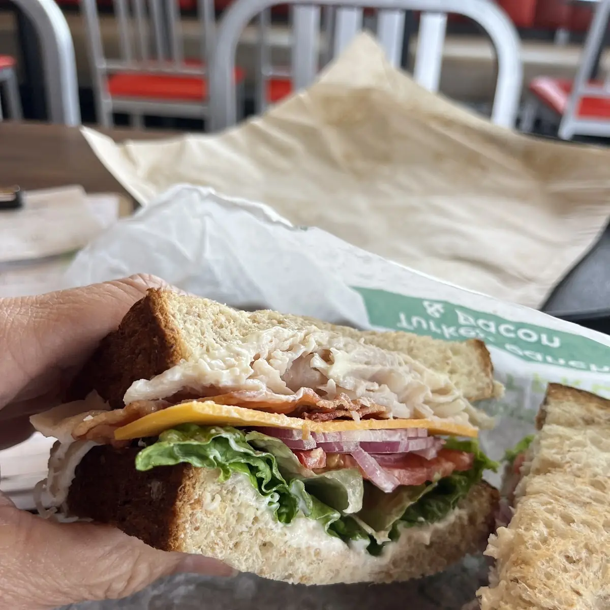Turkey Bacon Ranch Classic Sandwich
