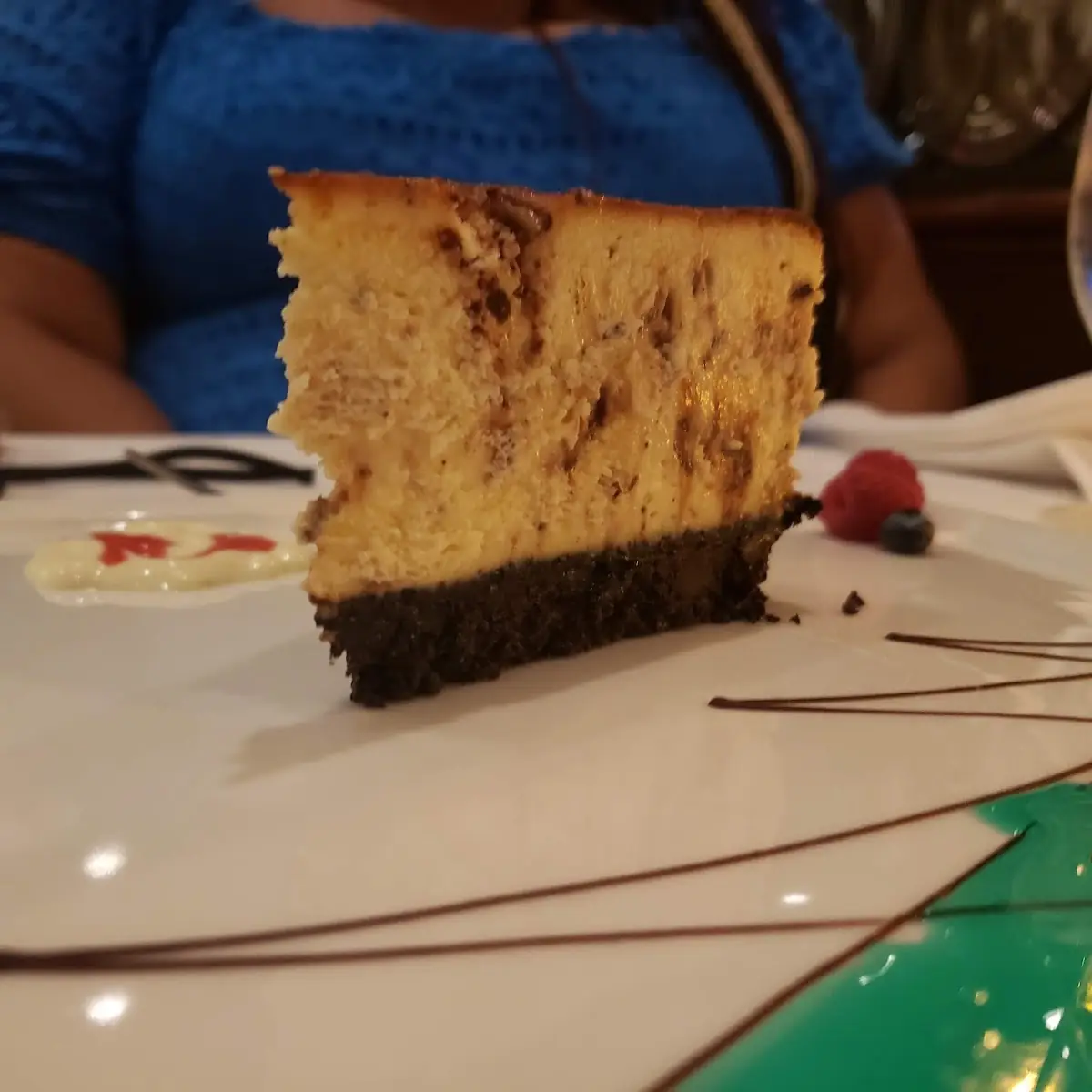 Heath Cheesecake Slice