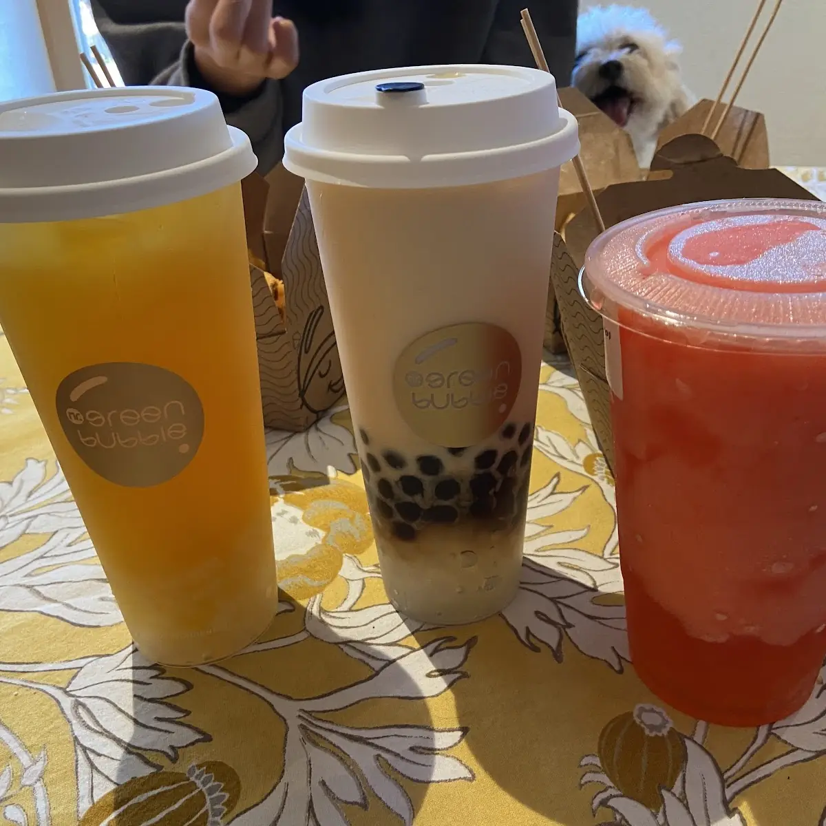 Passion Fruit Green Tea with Lychee