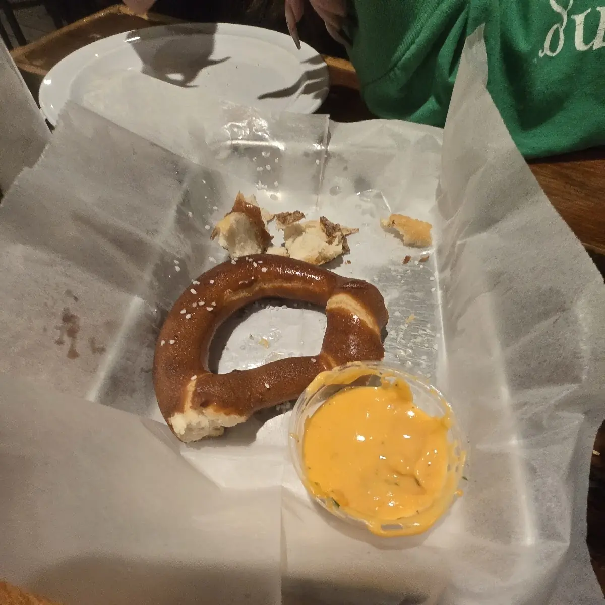 Soft Pretzel with Beer Cheese Dip