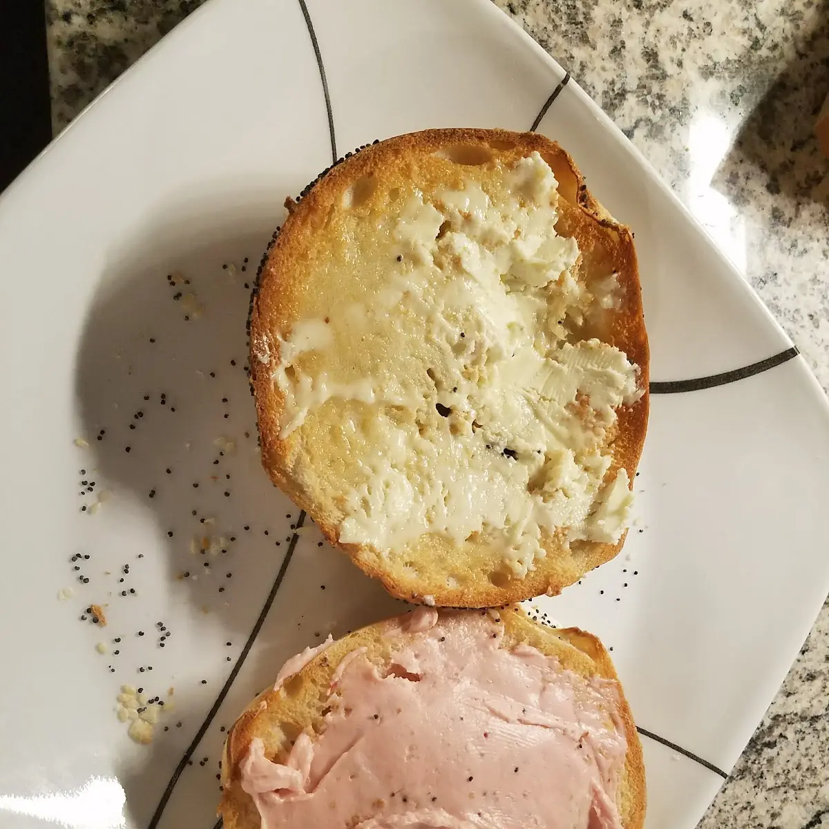 Strawberry Cream Cheese Bagel