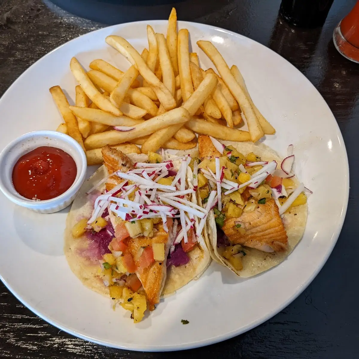 Salmon Tacos