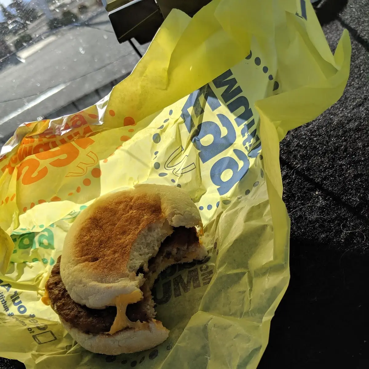 Sausage Cheese Mcmuffin