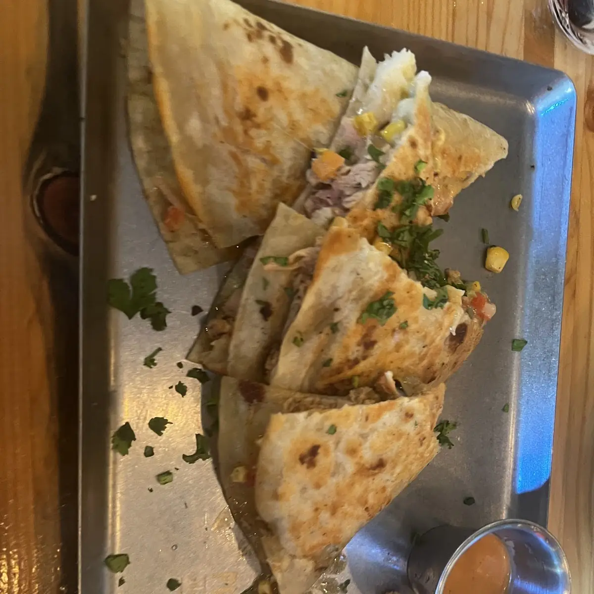 Roasted Chicken Quesadilla