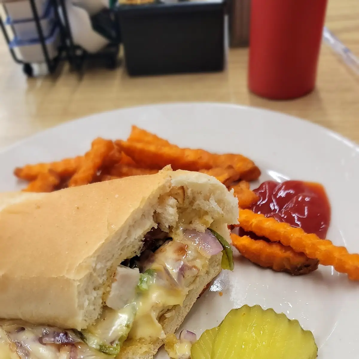 Chicken Philly Sandwich