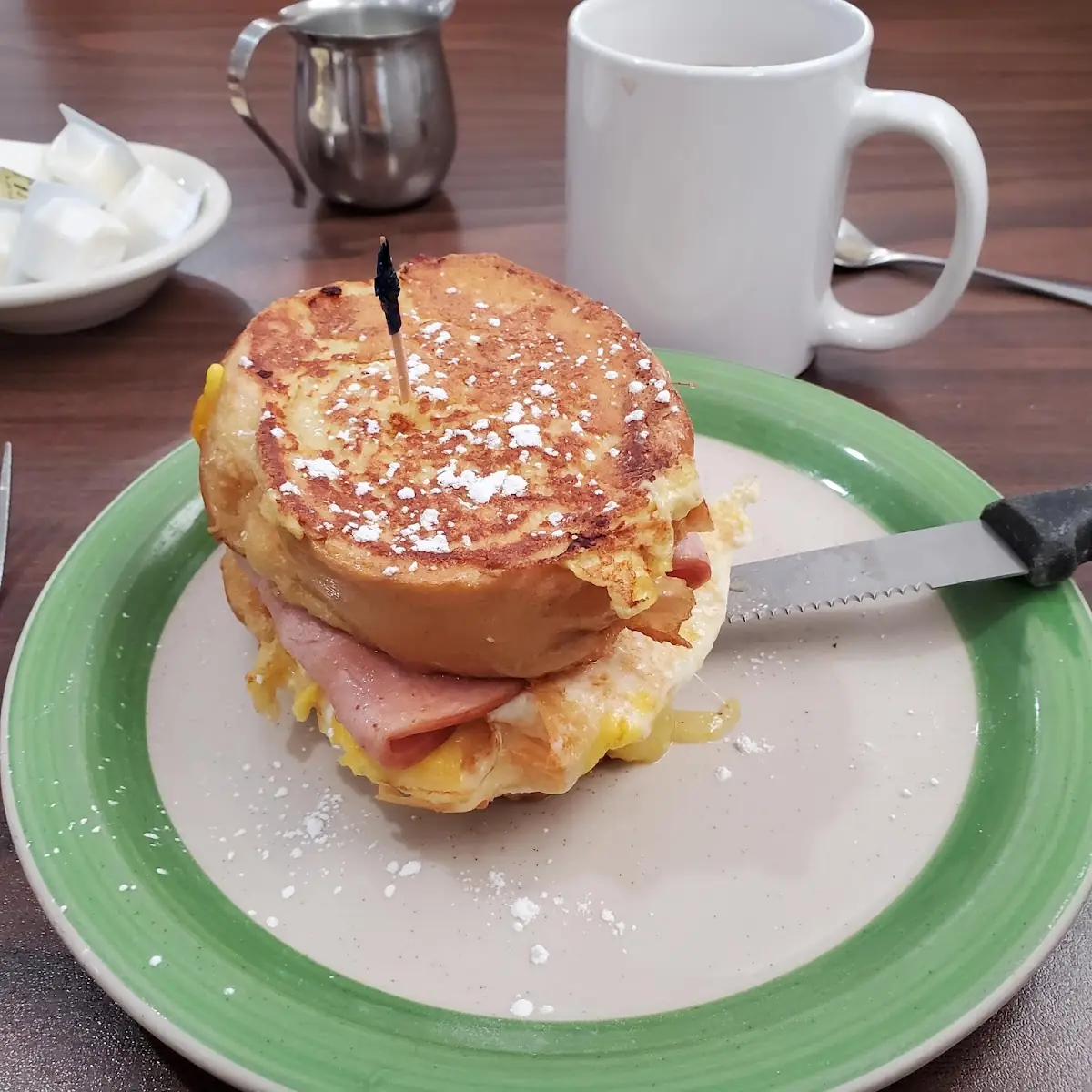 French Toast Breakfast Sandwiche
