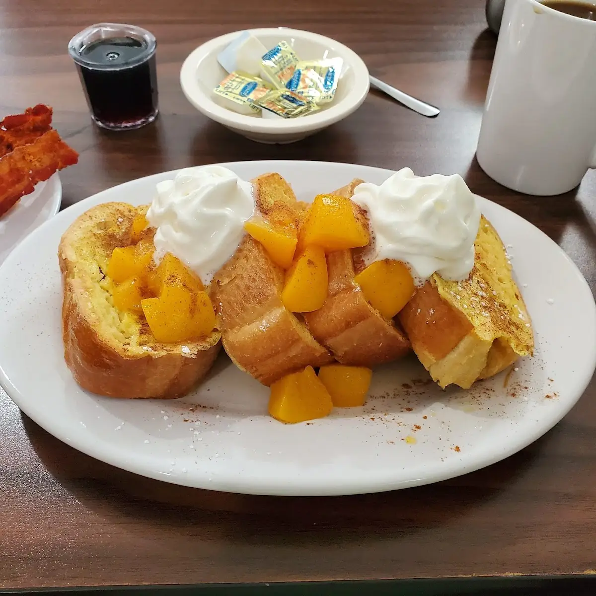 Peach French Toast