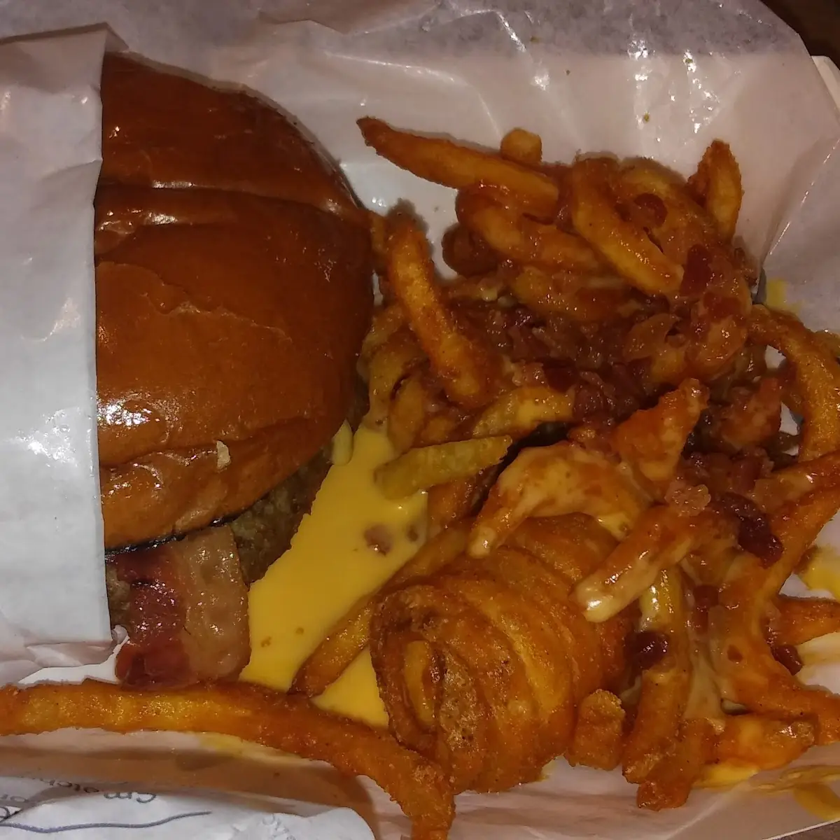 Backon Burger Combo