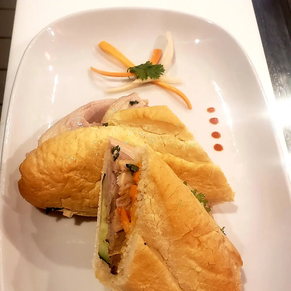 Bahn MI Sandwich with Pork Belly and Ham