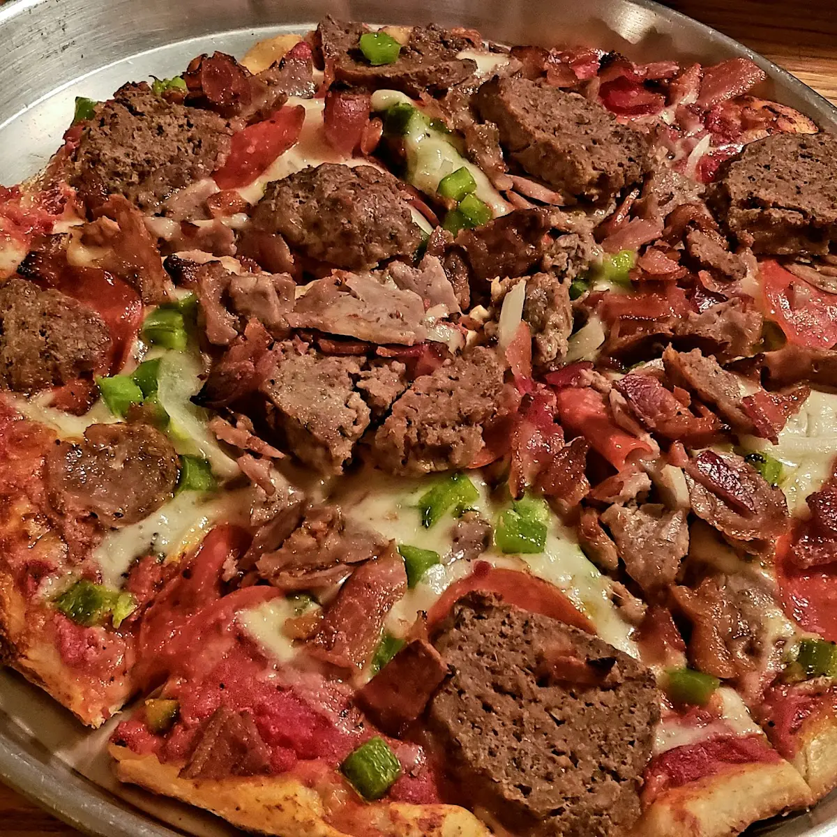 The Meat Lovers Pizza