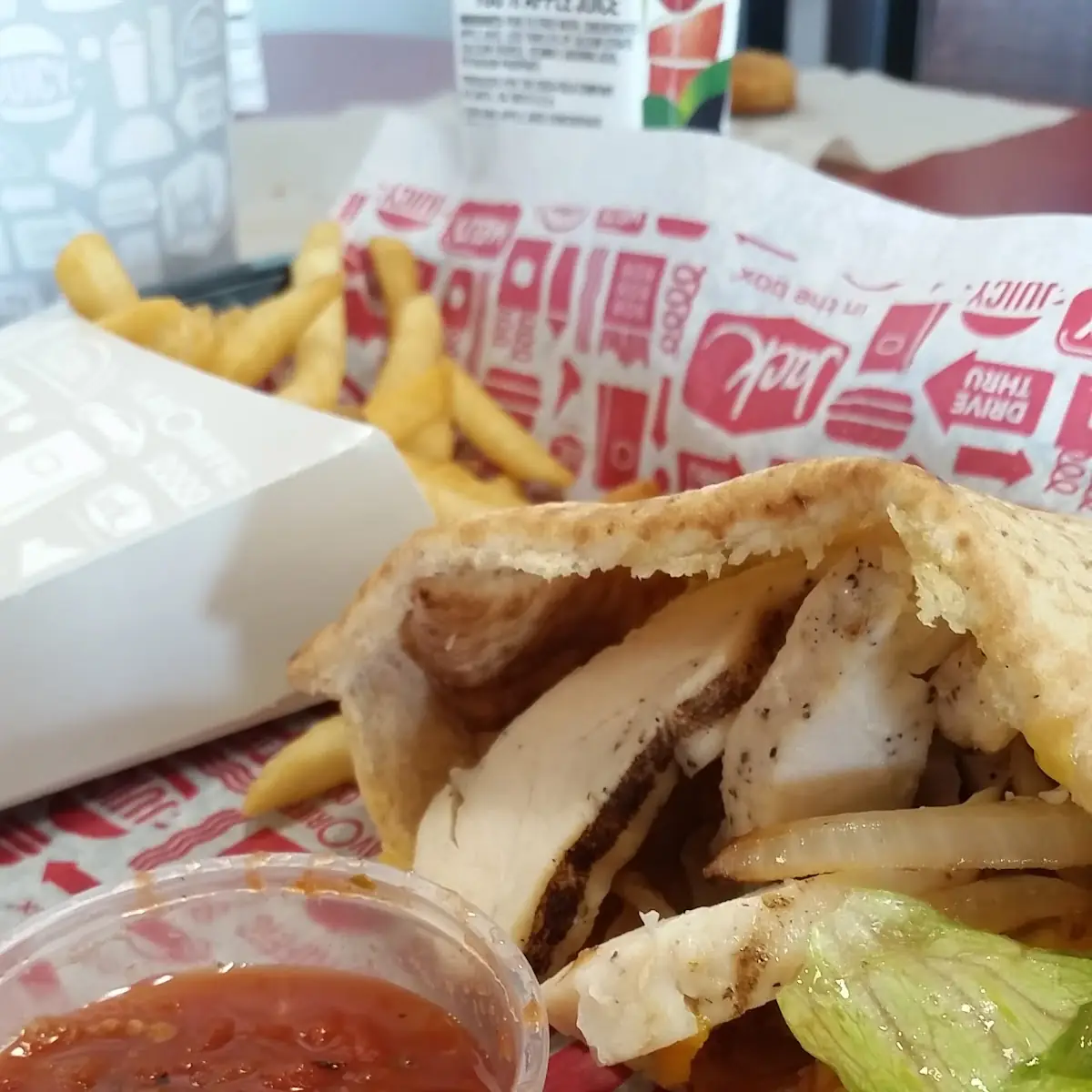 Chicken Pita Combo