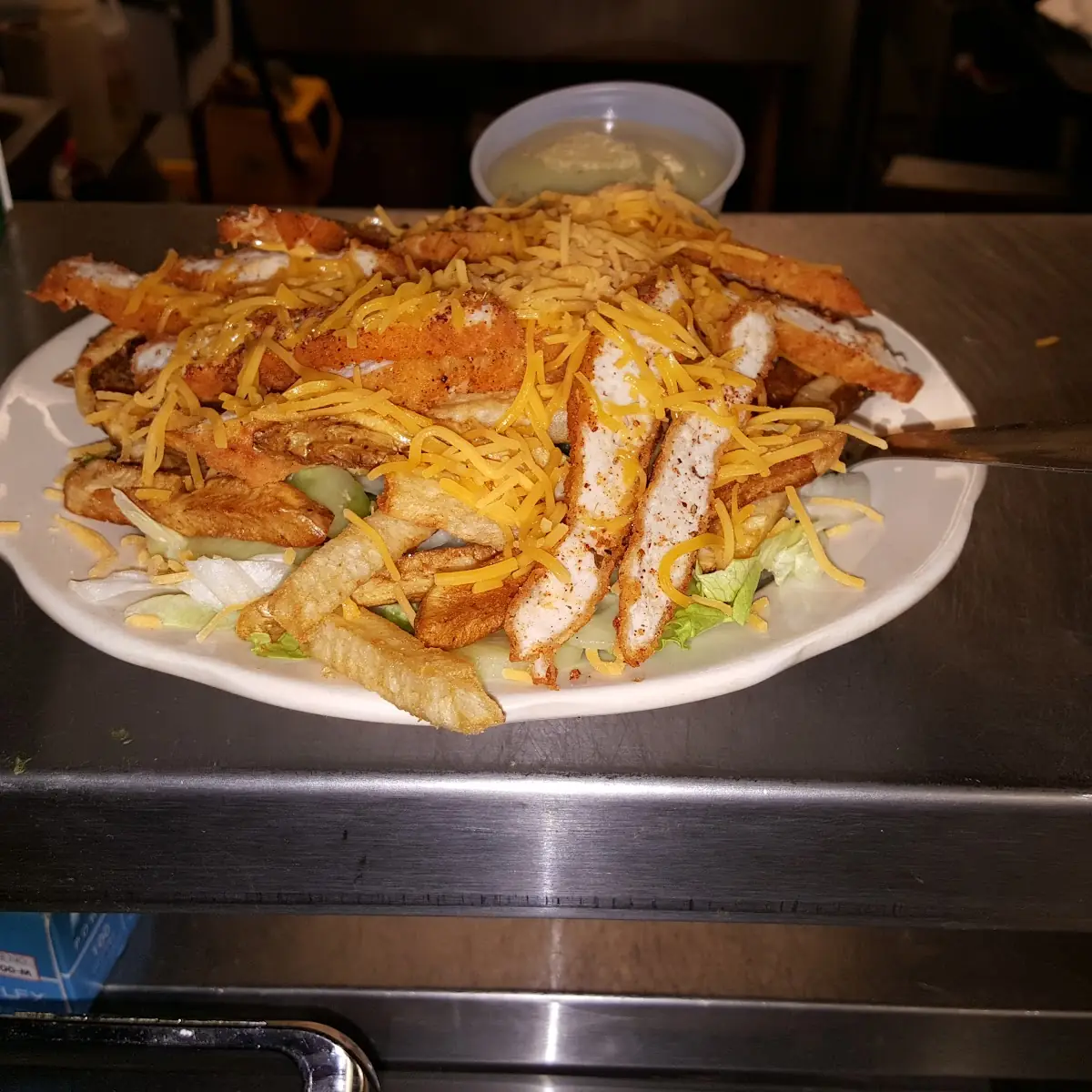Fried Chicken Salad