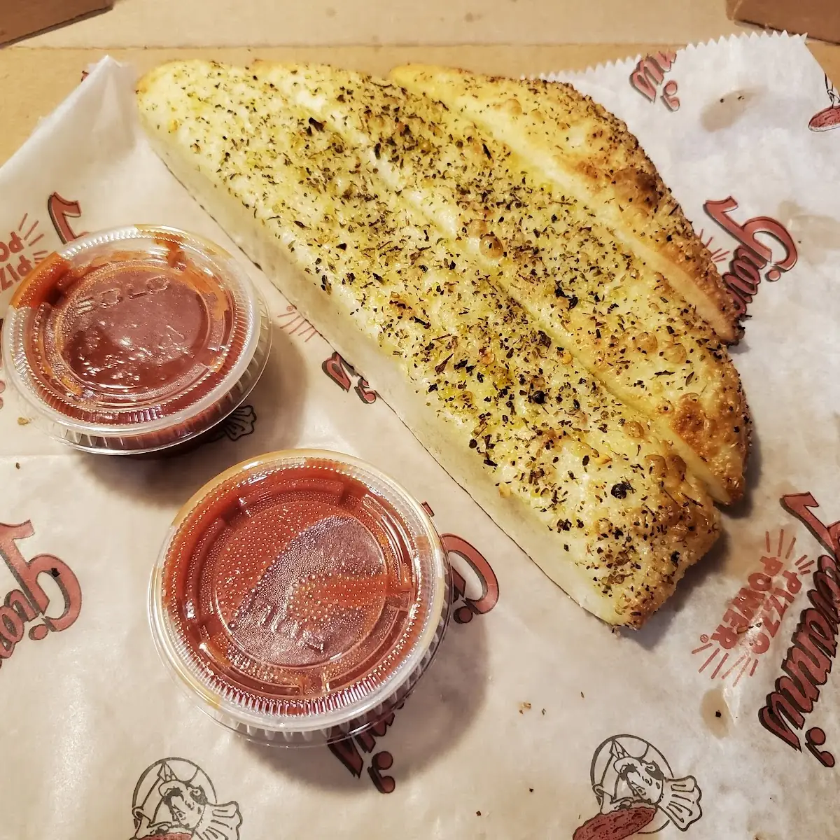 Bosco Bread Sticks with Cheese