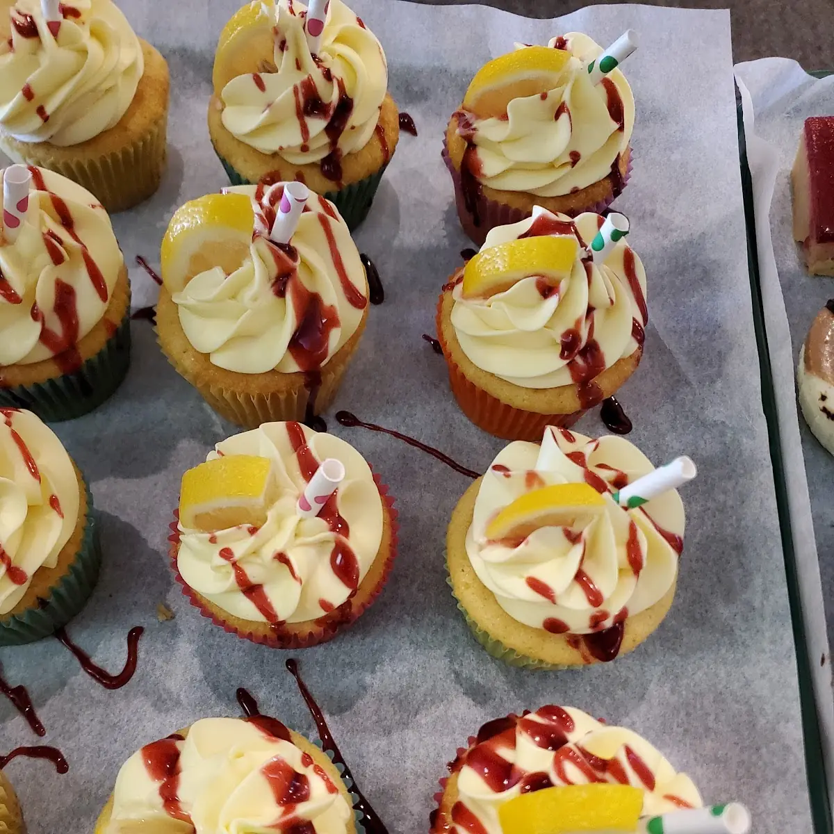 Raspberry Lemon Cupcakes