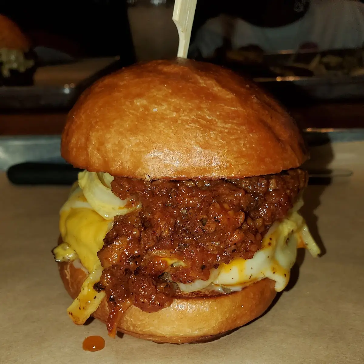 Bacon Jam Burger