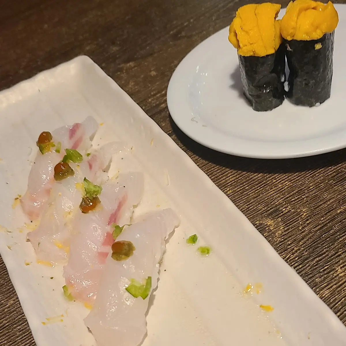 Red Snapper Sushi