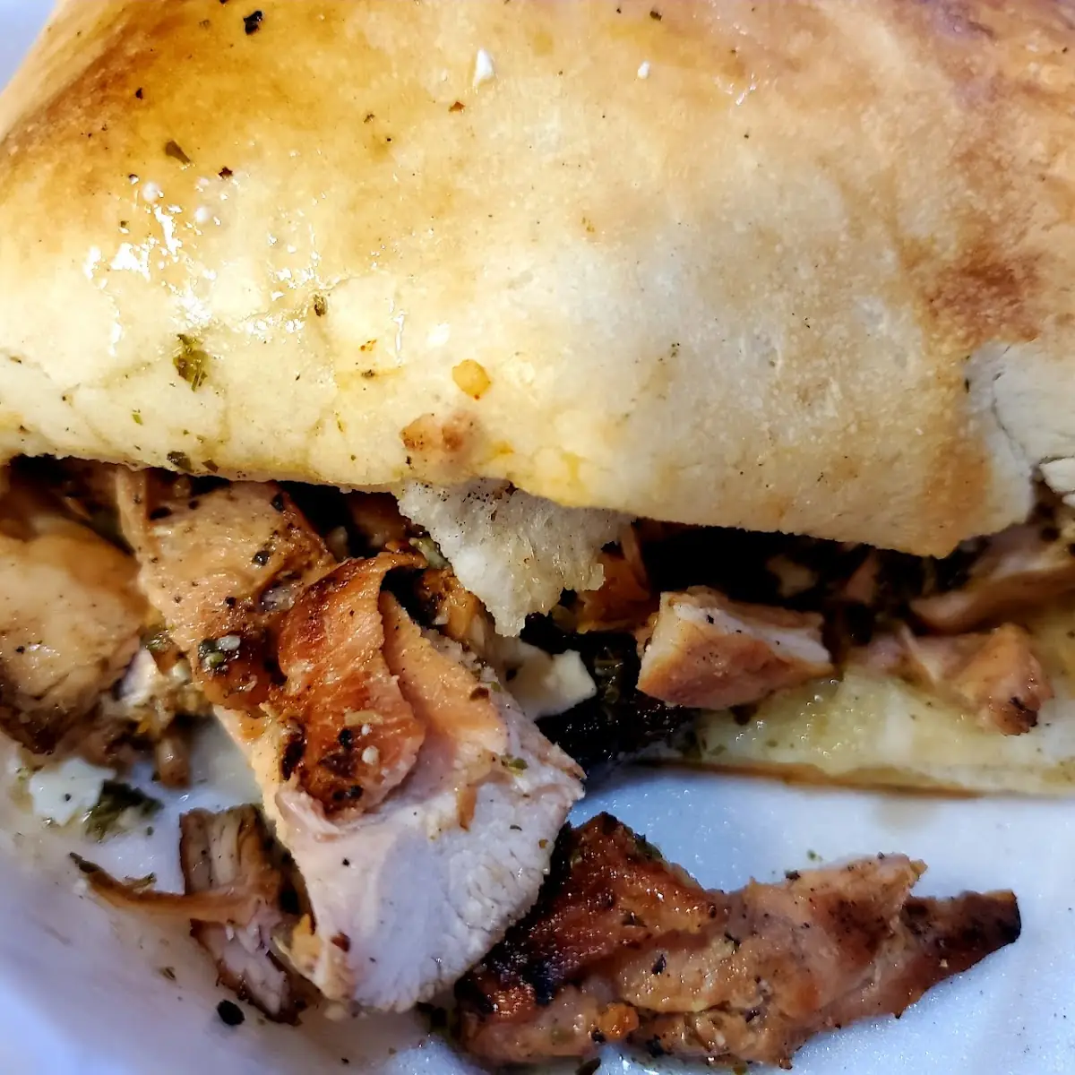 Grilled Chicken Pita