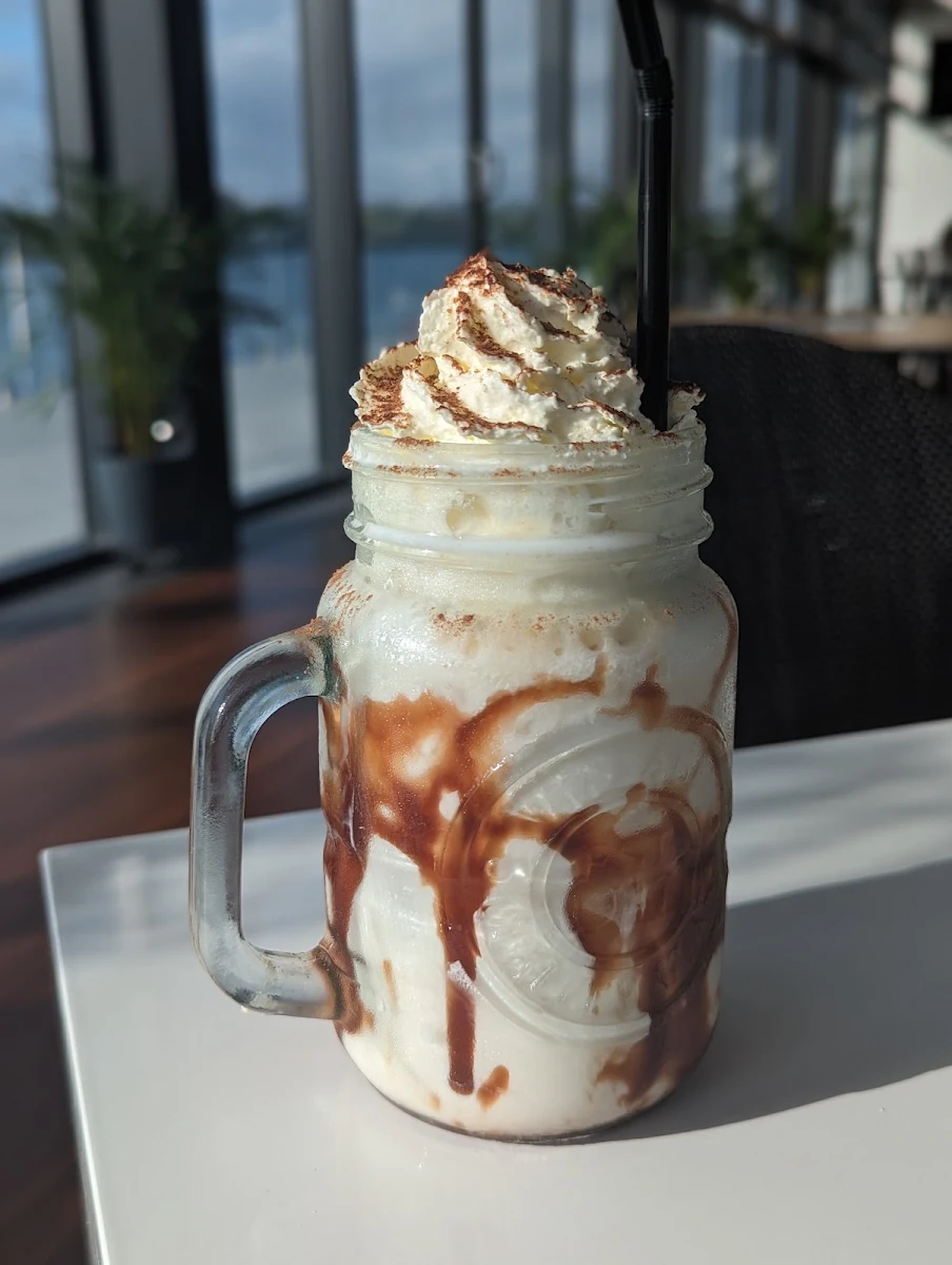 Iced Chocolate, The Boathouse Cafe