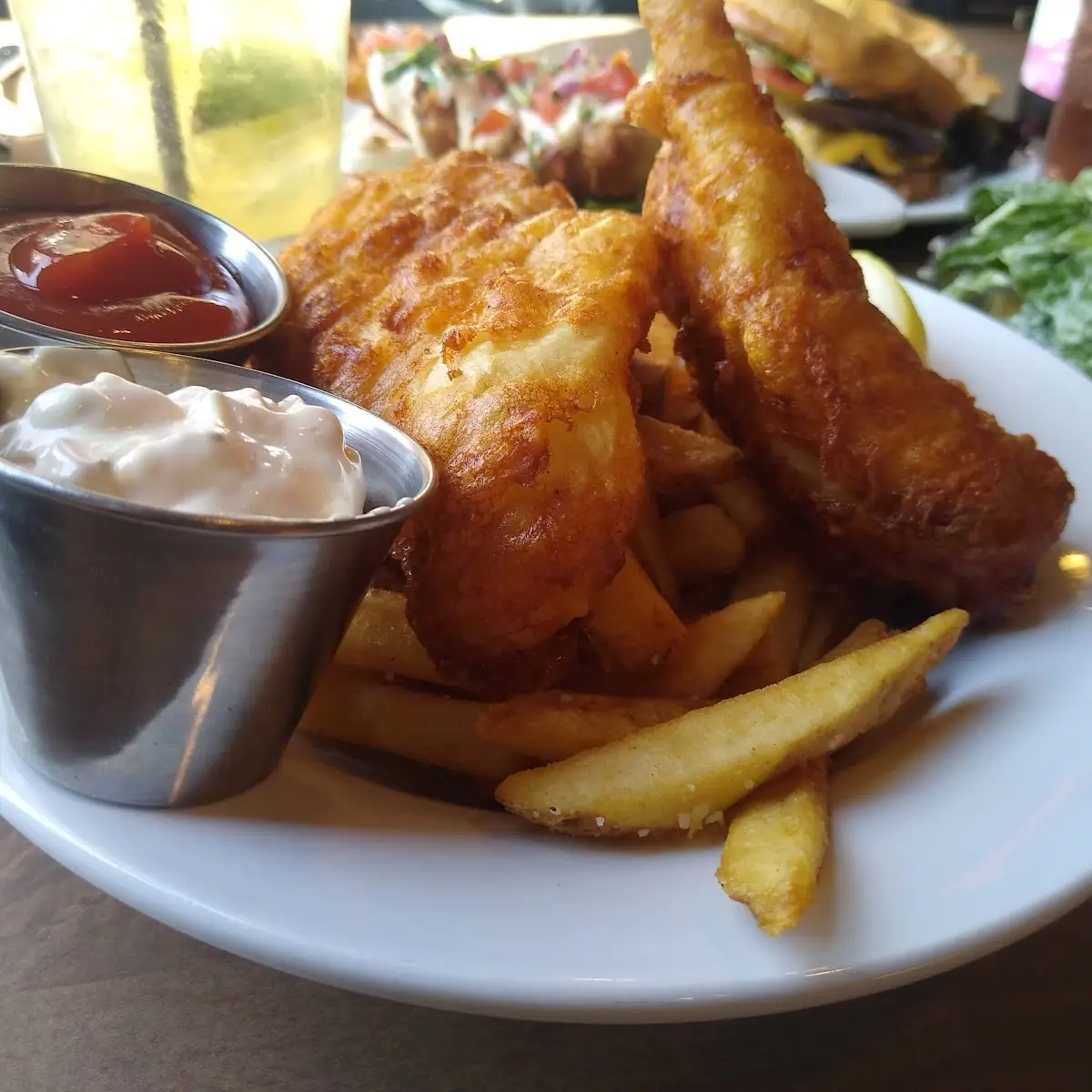 True Cod Fish and Chips