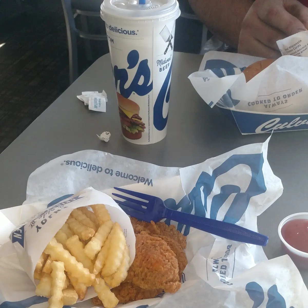Buffalo Chicken Strip Basket