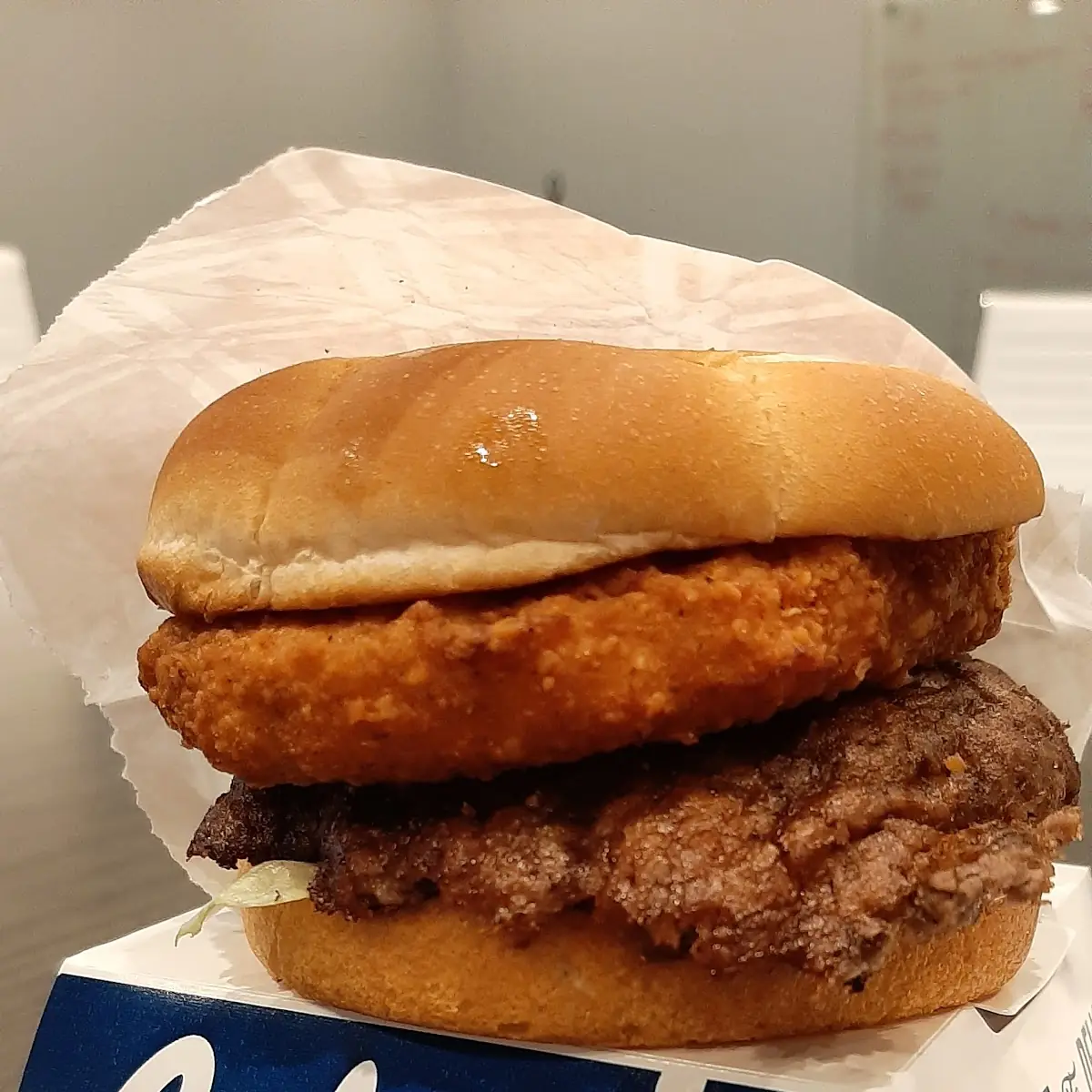 Butterburger with Cheese Curd