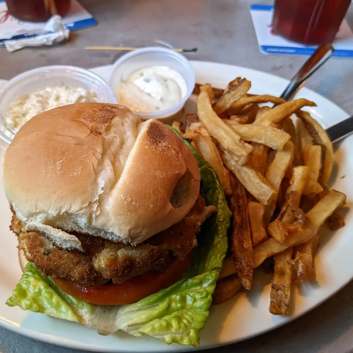 Crab Cake Sandwich