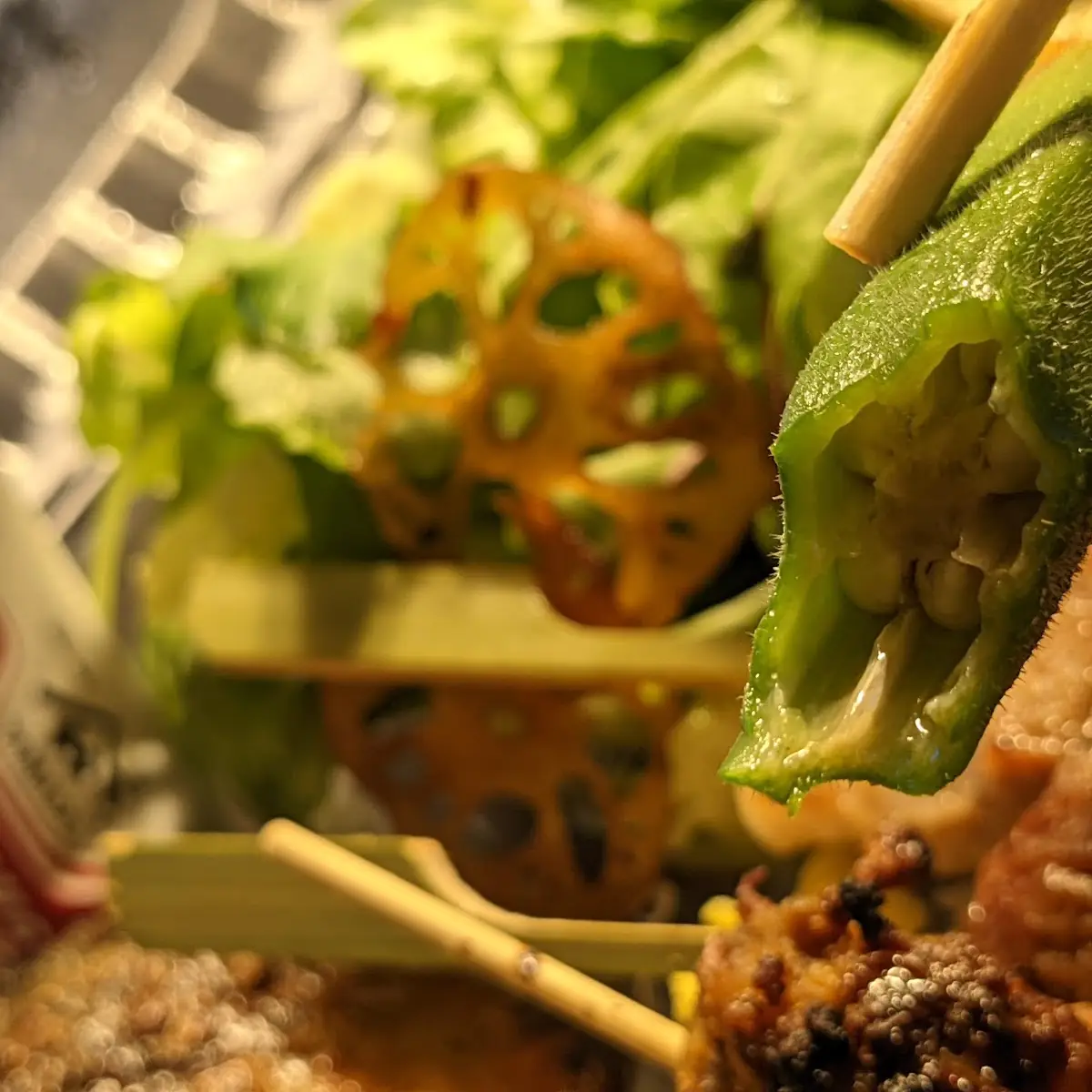 BBQ Bento w 4 Different Skewers