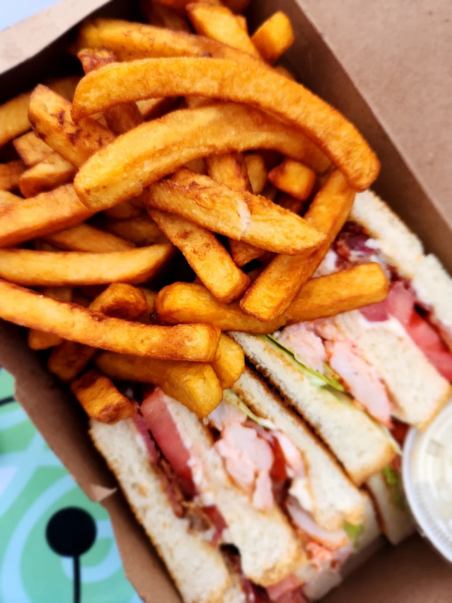 Lobster Club Sandwich