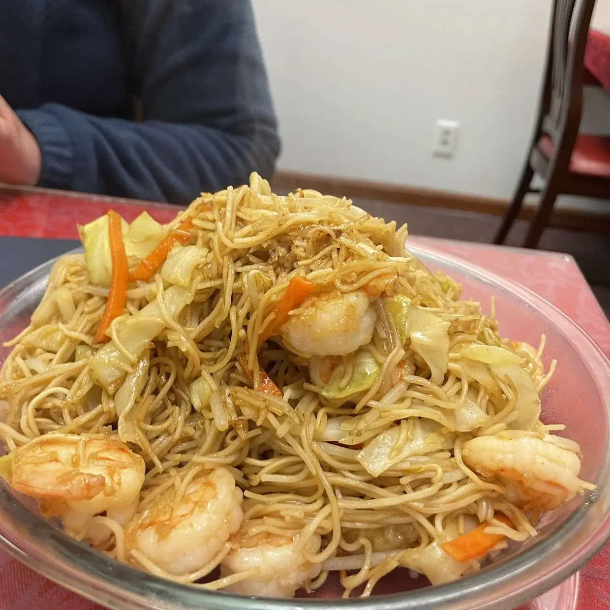 Shrimp Chow Meln or Le Mein