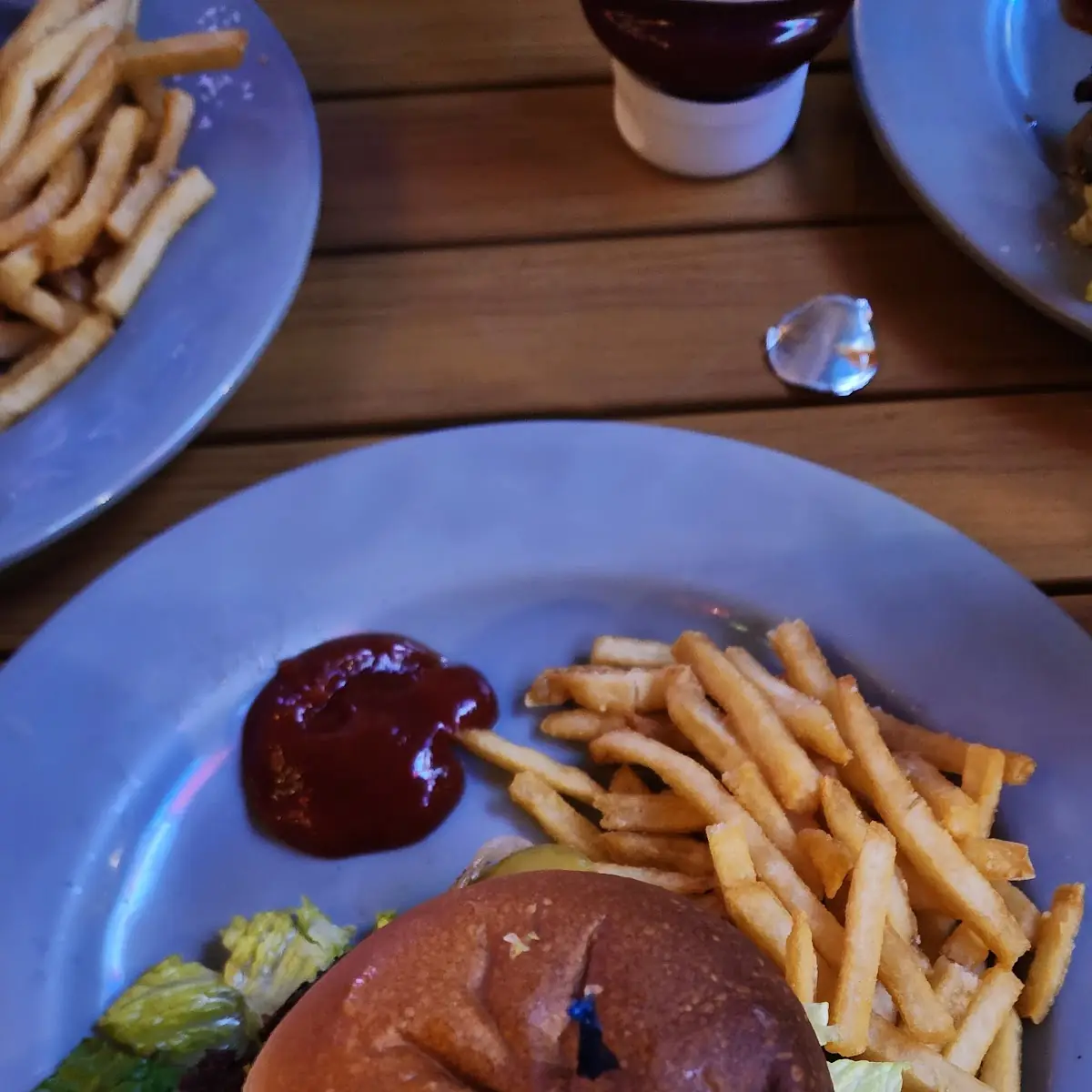 Smash Burger and Fries