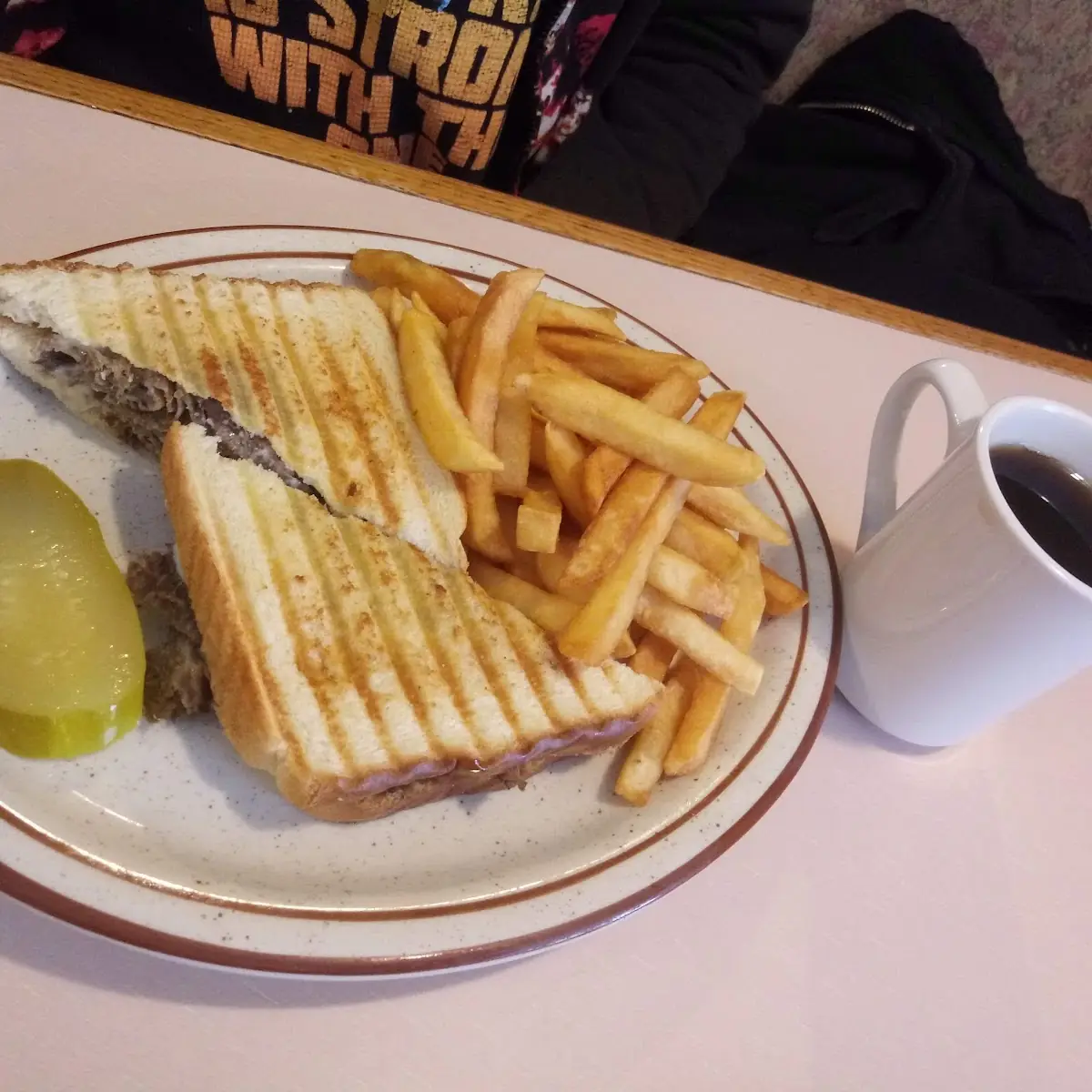 Roast Beef and Swiss Panini