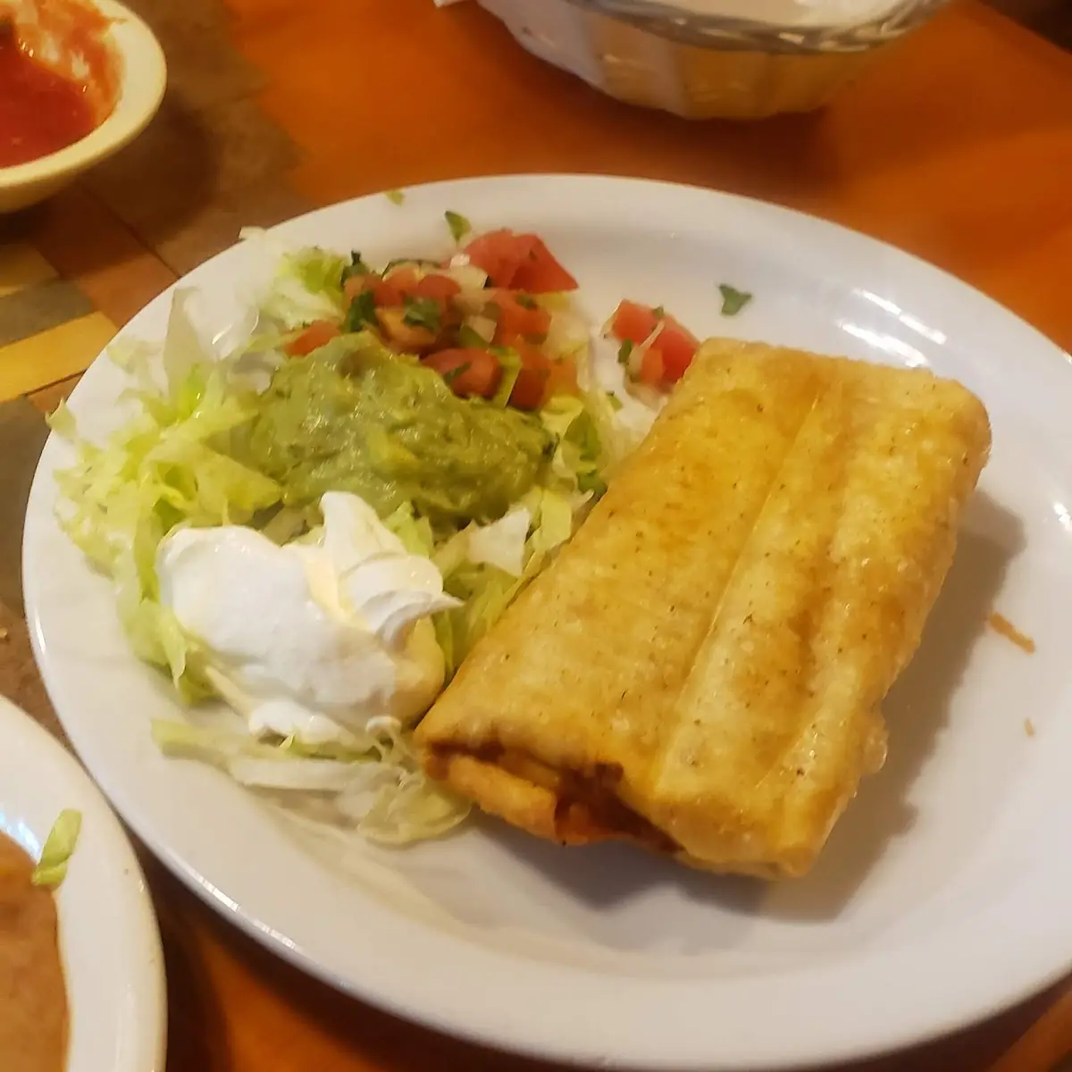 Chicken Chimichanga