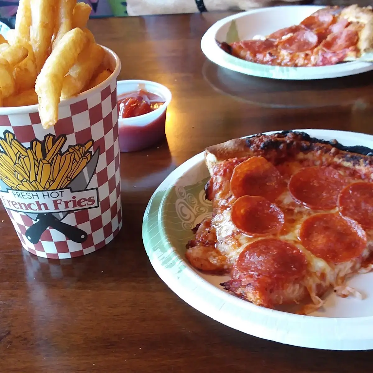 Pepperoni Pizza Slice