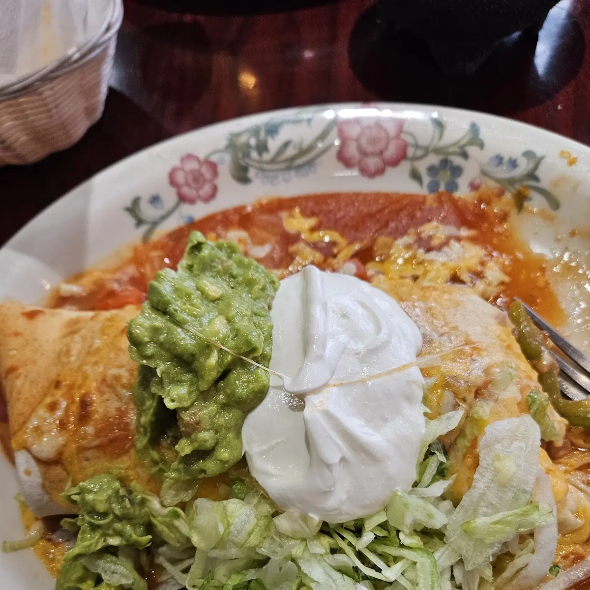 Beef and Bean Burrito