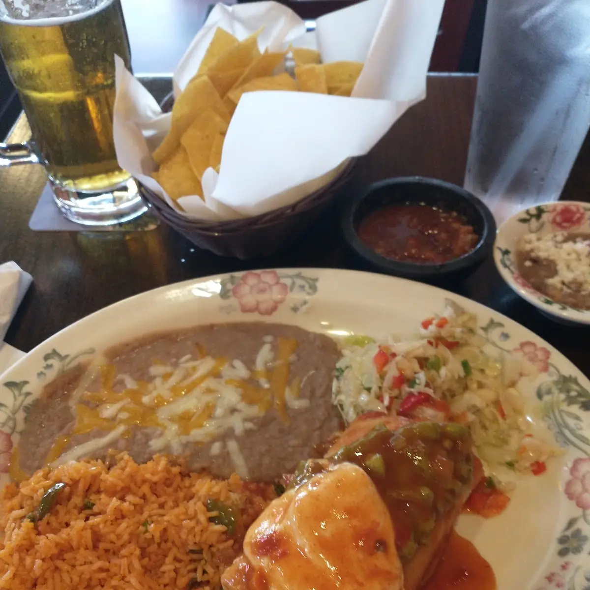 Shredded Beef Chimichanga