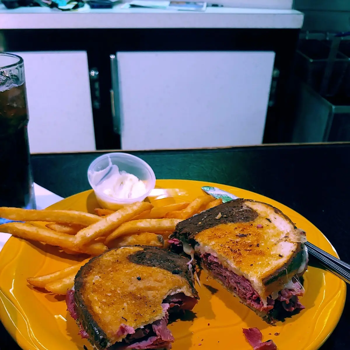Grilled Corned Beef on Rye
