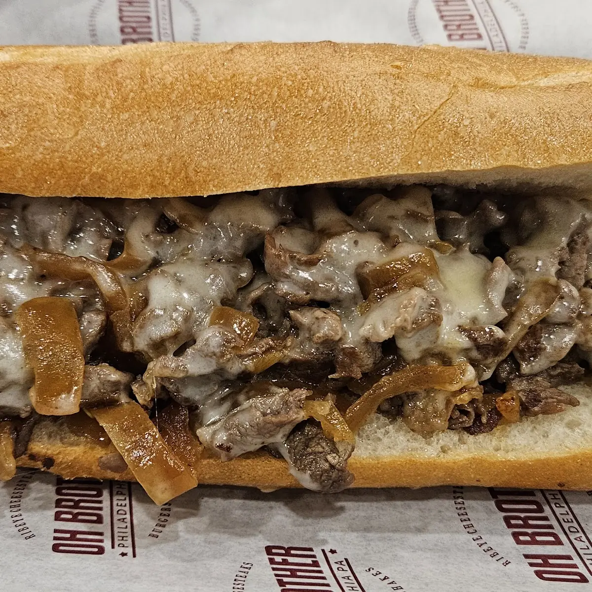 Sliced Beef Cheesesteak