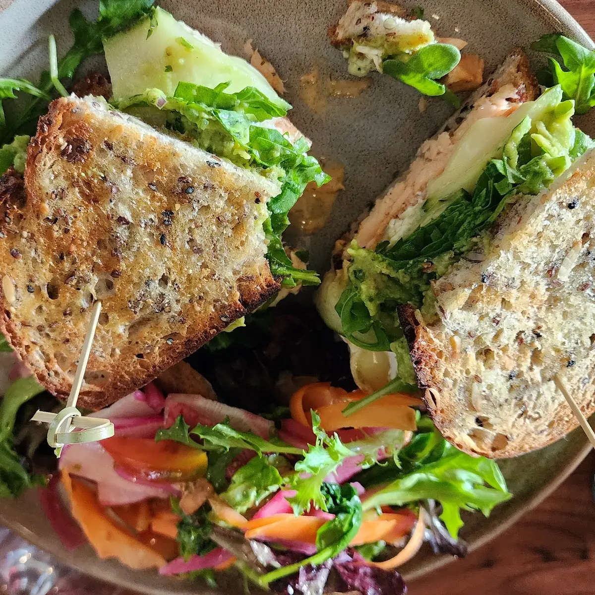 Blackstone Smoked Salmon Sandwich