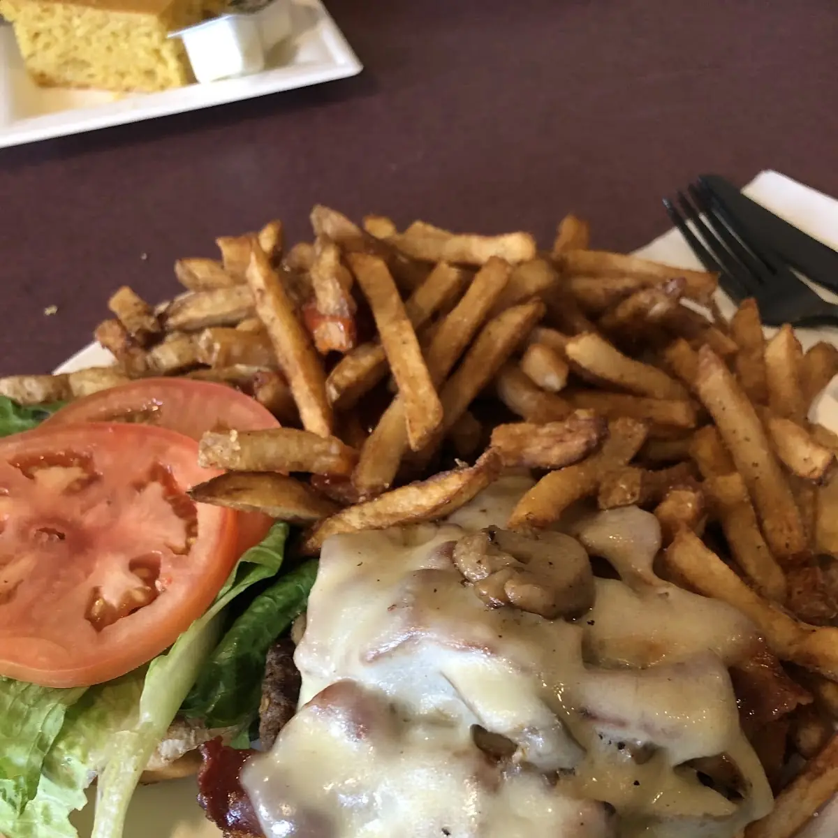 Cheese Burger with Smoked Bacon